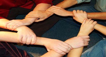 circle of hands